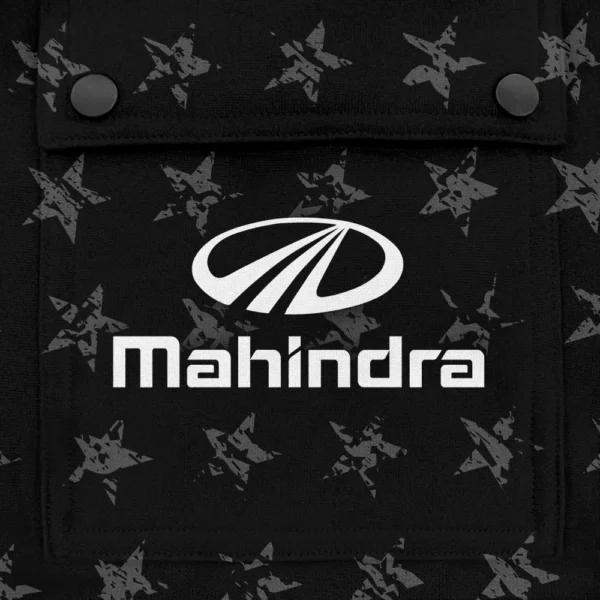 Mahindra Gift For Truckers Exclusive Logo Hoodie Half Zip BLT11225A7MHD3HZ - Image 4