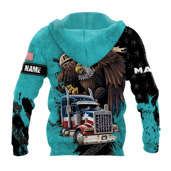 MAN Truck Gift For Truckers Exclusive Logo Hoodie BLT11225A8MANHD - Image 3