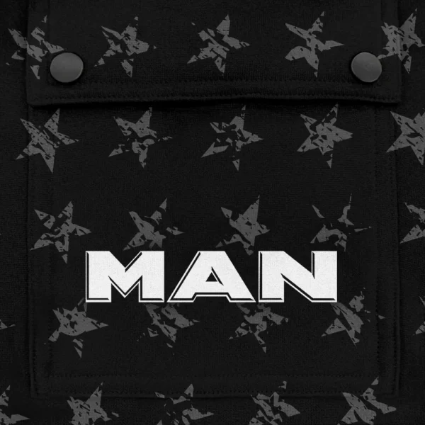 MAN Truck Gift For Truckers Exclusive Logo Hoodie Half Zip BLT11225A1MAN3HZ - Image 4