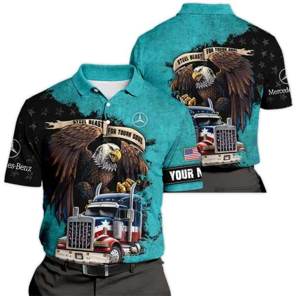Mercedes-Benz Trucks Gift For Truckers Polo Shirt All Over Prints BLT11225A8MBPL