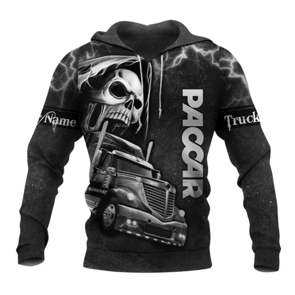 Paccar Gift For Trucker Exclusive Logo Hoodie BLT22125PACHD - Image 2