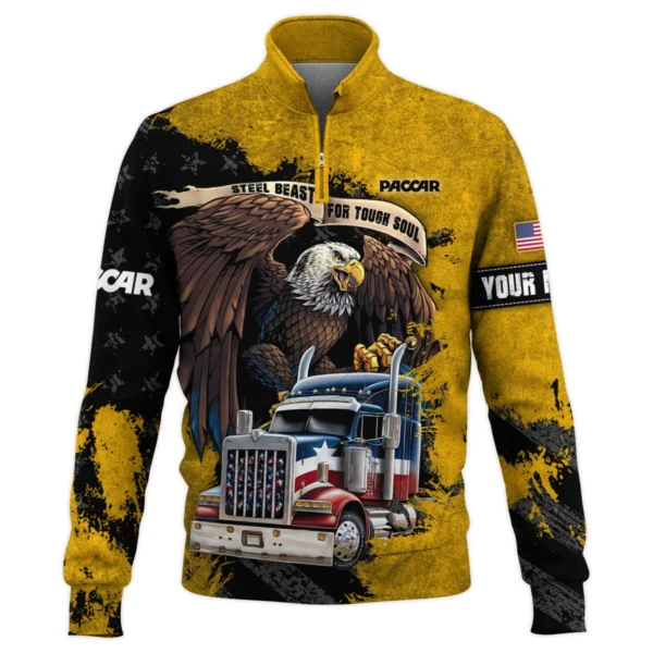 Paccar Gift For Truckers Quarter-Zip Jacket All Over Prints BLT11225A2PACQTZ - Image 2