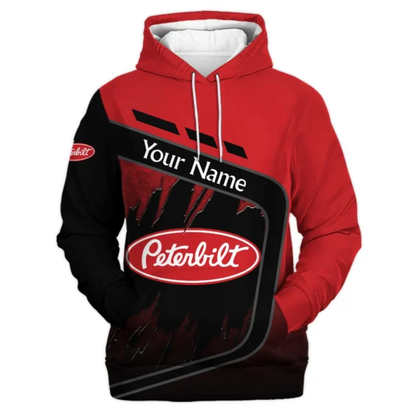 Peterbilt Gift For Trucker Exclusive Logo Hoodie BLT21125PTBHD - Image 2