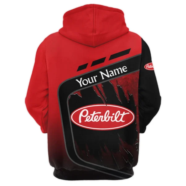 Peterbilt Gift For Trucker Exclusive Logo Hoodie BLT21125PTBHD - Image 3