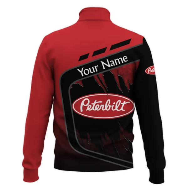 Peterbilt Gift For Trucker Quarter-Zip Jacket All Over Prints BLT21125PTBQTZ - Image 3