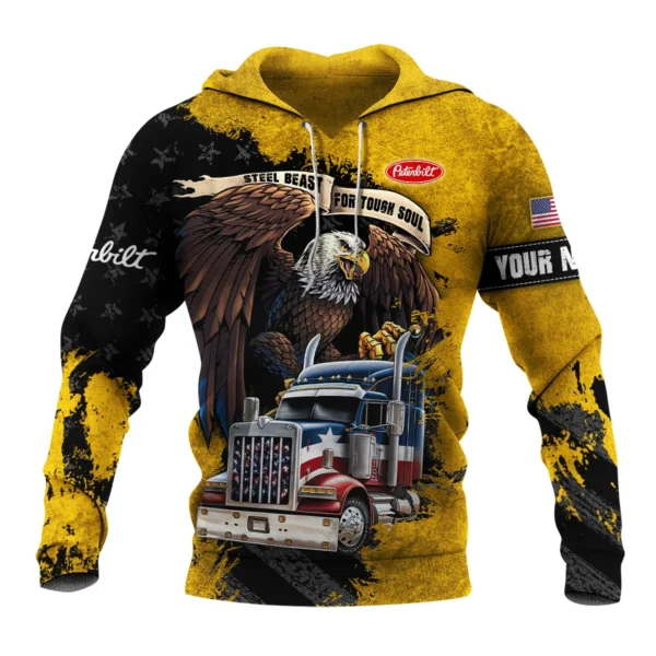 Peterbilt Gift For Truckers Exclusive Logo Hoodie BLT11225A2PTBHD - Image 2