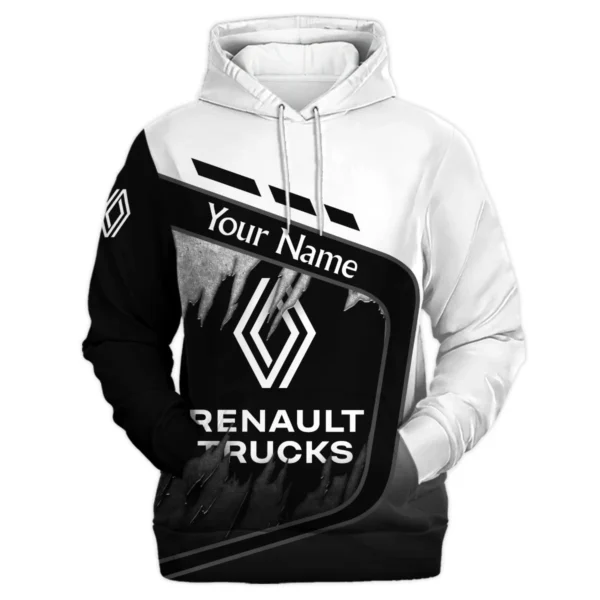 Renault Trucks Gift For Trucker Exclusive Logo Hoodie BLT21125RTHD - Image 2