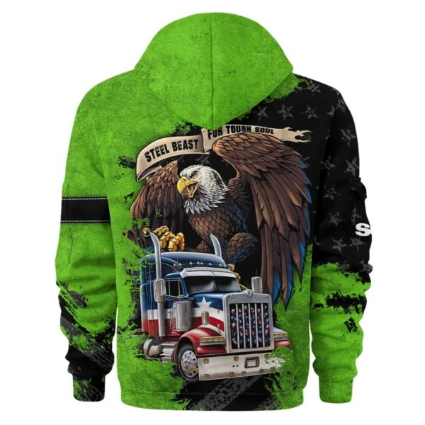 Scania Gift For Truckers Exclusive Logo Hoodie Half Zip BLT11225A4SCA3HZ - Image 2