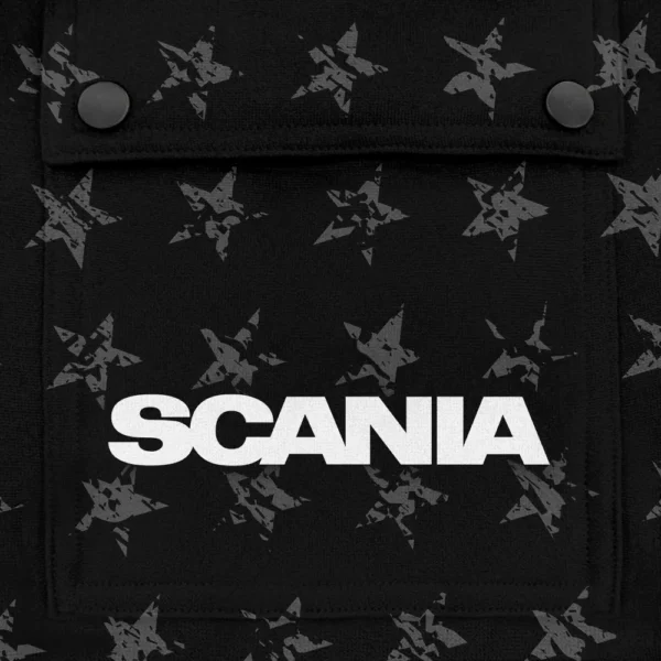 Scania Gift For Truckers Exclusive Logo Hoodie Half Zip BLT11225A4SCA3HZ - Image 4