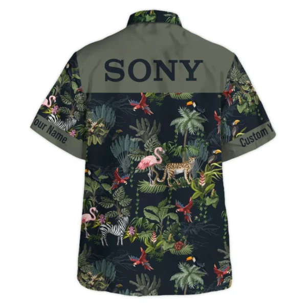 Sony Jungle Animals Pattern Photography Summer Pattern Hawaiian Shirt All Over Prints Gift Loves BL1125A62SNHW - Image 3
