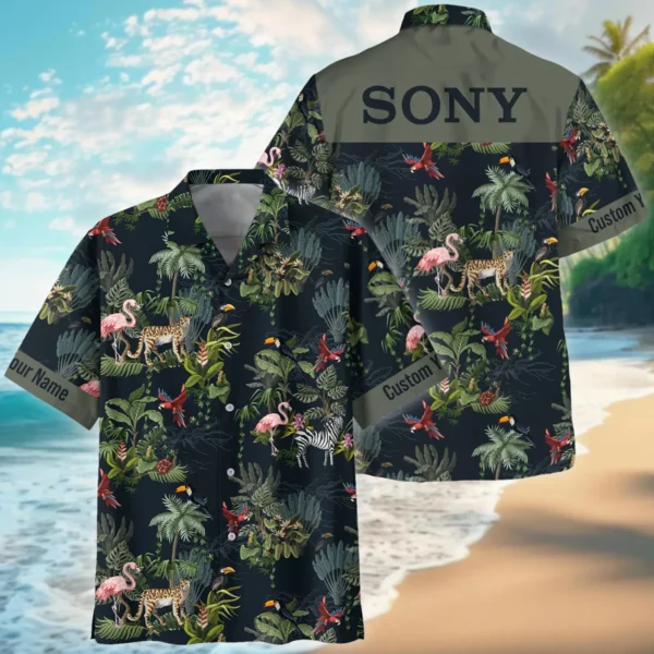Sony Jungle Animals Pattern Photography Summer Pattern Hawaiian Shirt All Over Prints Gift Loves BL1125A62SNHW
