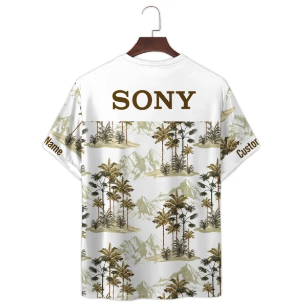 Sony Tropical Vintage Botanical Landscape Photography Summer Pattern Premium T-Shirt All Over Prints Gift Loves BL1125A16SNTS - Image 3