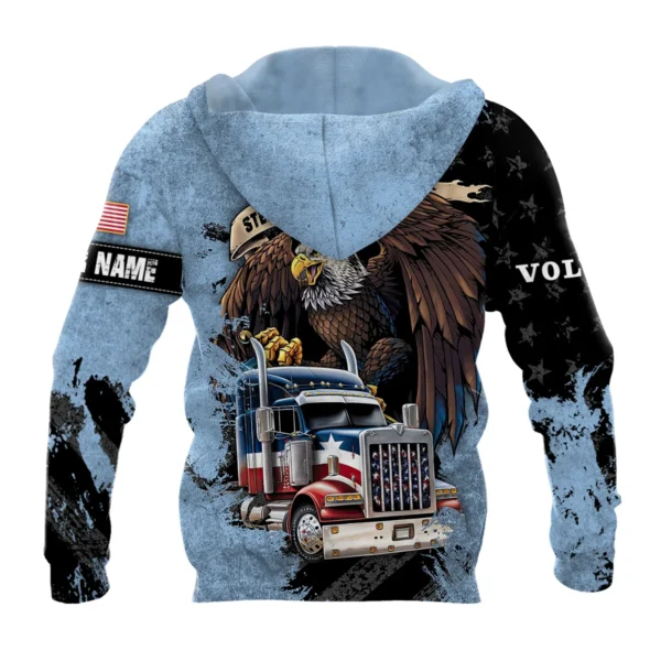 Volvo Trucks Gift For Truckers Exclusive Logo Hoodie BLT11225A5VVHD - Image 3