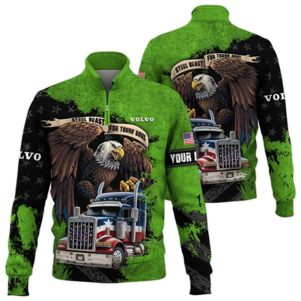 Volvo Trucks Gift For Truckers Quarter-Zip Jacket All Over Prints BLT11225A4VVQTZ