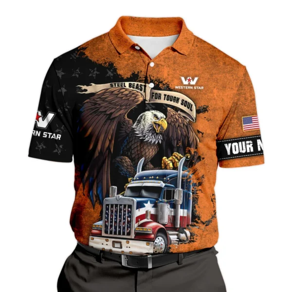 Western Star Gift For Truckers Polo Shirt All Over Prints BLT11225A6WSPL - Image 2