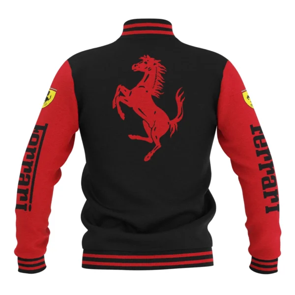 Scuderia Ferrari F1 Baseball Jacket BLFRR4425A1 - Style 2 - Image 3