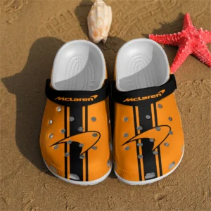 McLaren F1 Crocs - Waterproof Odor-resistant Antimicrobial BL6425A2MCL - Black