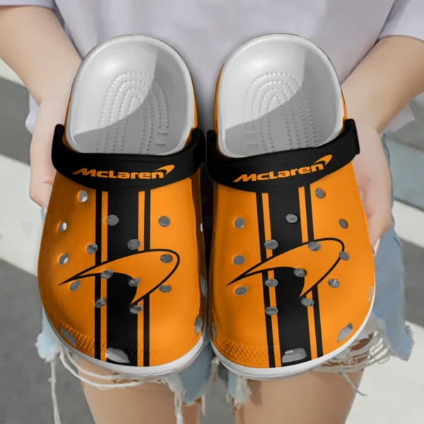 McLaren F1 Crocs - Waterproof Odor-resistant Antimicrobial BL6425A2MCL - Black - Image 3