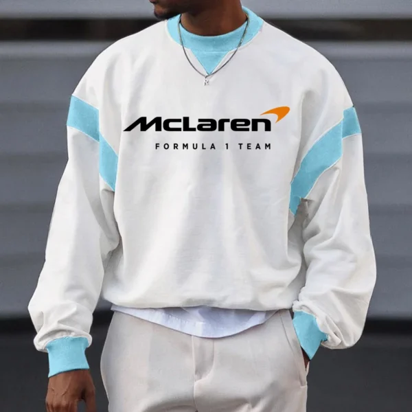 Limited Edition McLaren F1 Crew Neck Sweatshirt For Racing Fans BLMCL4525A1 - Black - Image 4