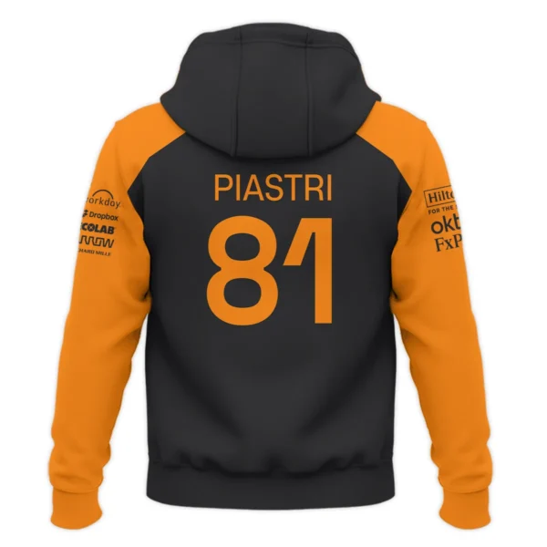 Oscar Piastri McLaren Formula One Exclusive Logo Hoodie BLF1290325A4MCLHD - Image 3
