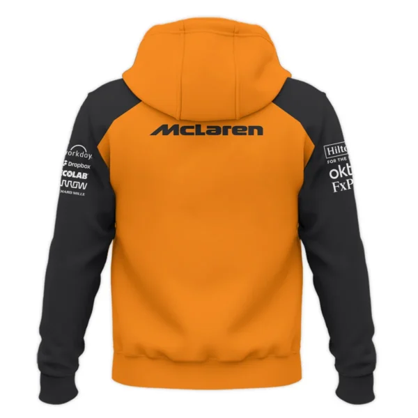 McLaren Formula One Exclusive Logo Zipper Hoodie BLF1290325A5MCLZHD - Image 3