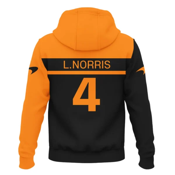 Lando Norris McLaren F1 Exclusive Logo Hoodie BLMCL5525A1HD - Image 3