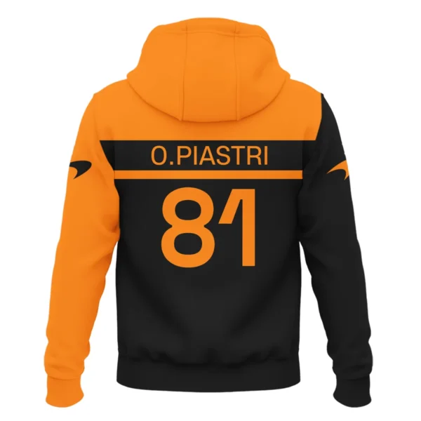 Oscar Piastri McLaren F1 Exclusive Logo Hoodie BLMCL5525A3HD - Image 3