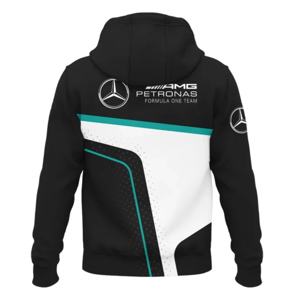 Limited Edition Mercedes-AMG Petronas F1 Exclusive Logo Hoodie BLMER6525A5HD - Image 3