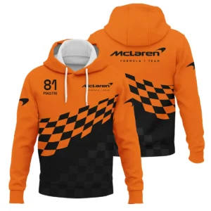 Oscar Piastri McLaren F1 Exclusive Logo Hoodie BLOP10425A1HD