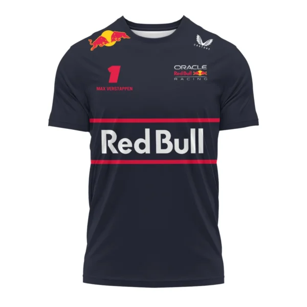 Red Bull Racing F1 T-Shirt All Over Prints BLRBR10525A1TS - Image 2
