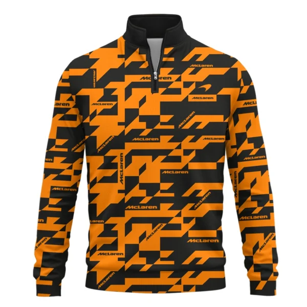 Camo Livery McLaren F1 Quarter-Zip Sweatshirt All Over Prints BLMCL9525A3QTZ - Image 2