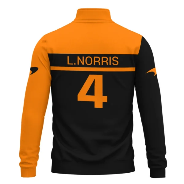 Lando Norris McLaren F1 Quarter-Zip Sweatshirt All Over Prints BLMCL5525A1QTZ - Image 3