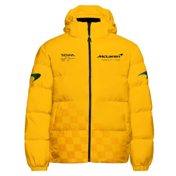 Ayrton Senna McLaren F1 Exclusive Down & Puffer Jackets BLF1190525A3HCJ - Image 2