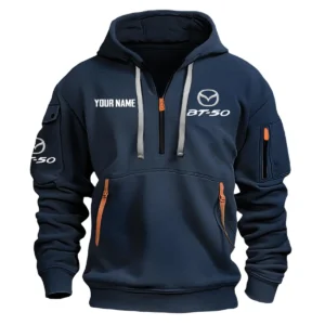 BT-50 Exclusive Logo Fashion Hoodie Half Zipper BLC22525A1BT50 - Navy