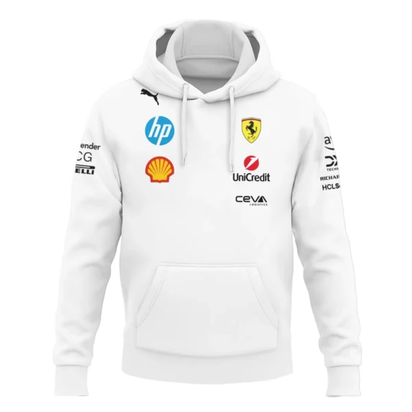 2025 Scuderia Ferrari F1 Special Edition Hoodie BLFRR4625A2HD - Image 2
