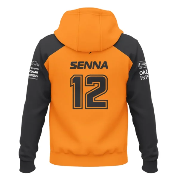 Ayrton Senna The Racing Legend McLaren F1 Exclusive Hoodie BLF16625A2HD - Image 3