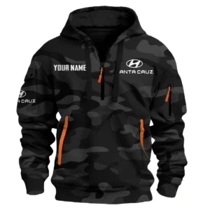 Santa Cruz Exclusive Logo Fashion Hoodie Half Zip BLC11625A1STC - Black