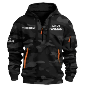 Tasman Exclusive Logo Fashion Hoodie Half Zip BLC11625A1TAS - Black