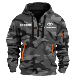 Tundra Exclusive Logo Fashion Hoodie Half Zip BLC11625A1TDR - Gray