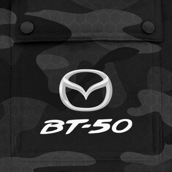 BT-50 Exclusive Logo Fashion Hoodie Half Zip BLC11625A1BT50 - Black - Image 3