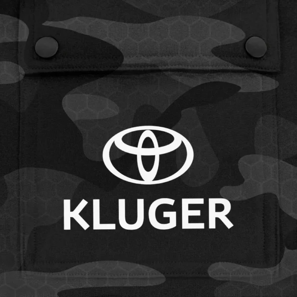 Kluger Exclusive Logo Fashion Hoodie Half Zip BLC11625A1KLG - Black - Image 3