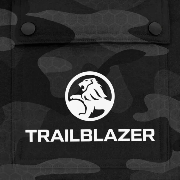 Trailblazer Exclusive Logo Fashion Hoodie Half Zip BLC11625A1TBZ - Black - Image 3