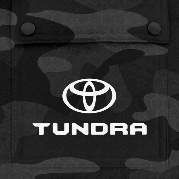 Tundra Exclusive Logo Fashion Hoodie Half Zip BLC11625A1TDR - Black - Image 3