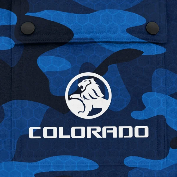 Colorado Exclusive Logo Fashion Hoodie Half Zip BLC11625A1CLD - Blue - Image 3