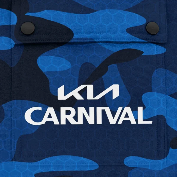 Carnival Exclusive Logo Fashion Hoodie Half Zip BLC11625A1CNV - Blue - Image 3