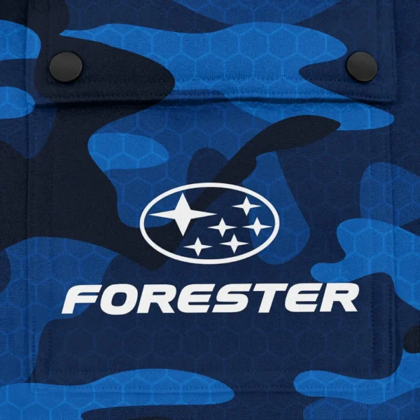 Forester Exclusive Logo Fashion Hoodie Half Zip BLC11625A1FST - Blue - Image 3