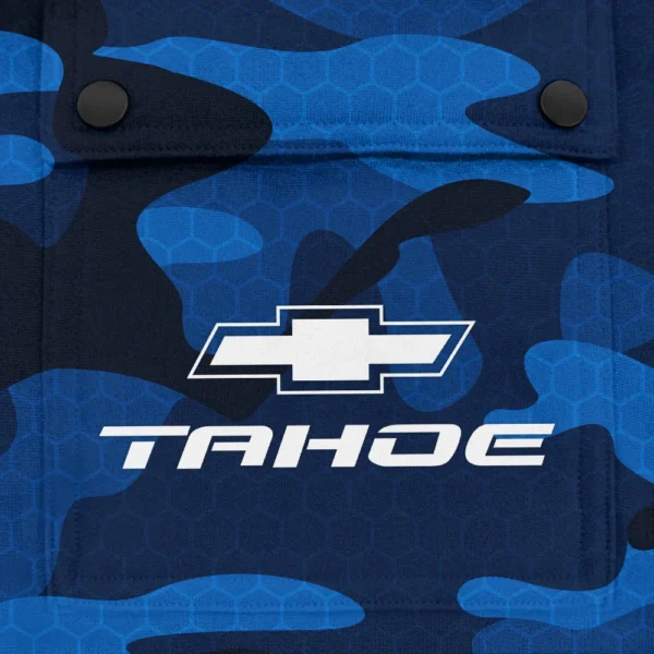 Tahoe Exclusive Logo Fashion Hoodie Half Zip BLC11625A1TAH - Blue - Image 3