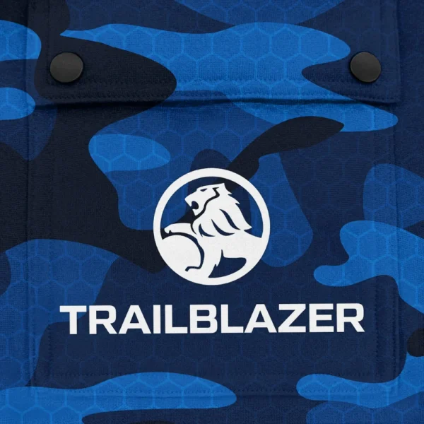 Trailblazer Exclusive Logo Fashion Hoodie Half Zip BLC11625A1TBZ - Blue - Image 3