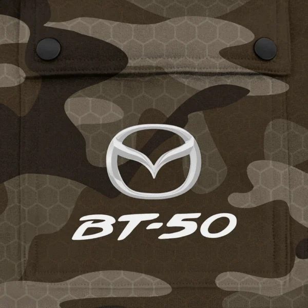 BT-50 Exclusive Logo Fashion Hoodie Half Zip BLC11625A1BT50 - Brown - Image 3