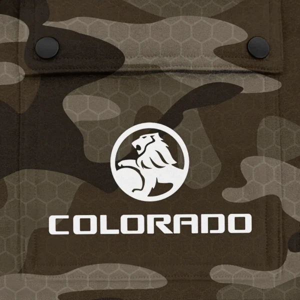 Colorado Exclusive Logo Fashion Hoodie Half Zip BLC11625A1CLD - Brown - Image 3